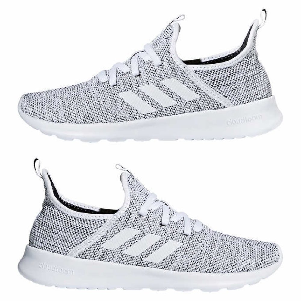 New Adidas Ladies' Cloudfoam Pure Sneaker Shoes - Picture 5 of 7